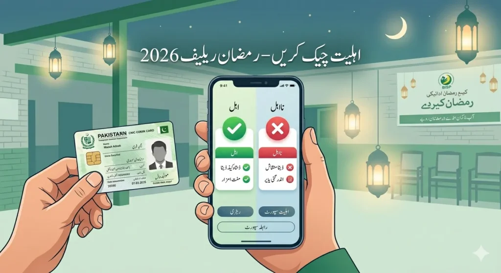 pm ramzan relief package 2026 eligibility criteria pmt score nser cnic pakistan