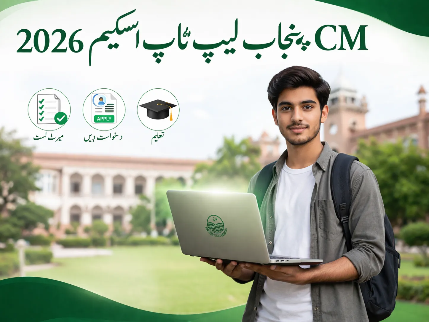 cm punjab laptop scheme 2026 eligibility apply online merit list cmlaptophed punjab gov pk