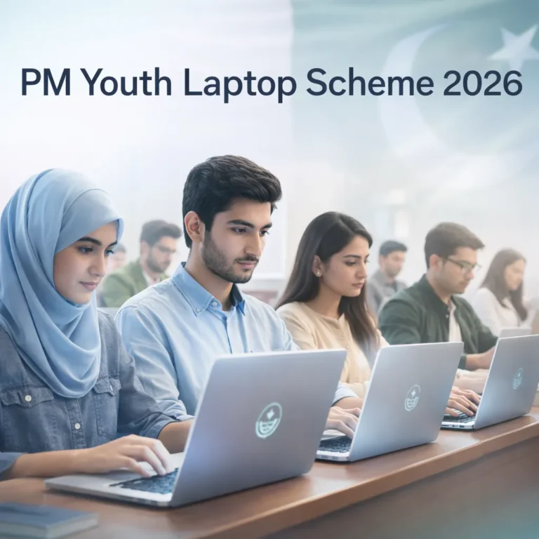 pm youth laptop scheme 2026 hec online apply eligibility public university students pakistan