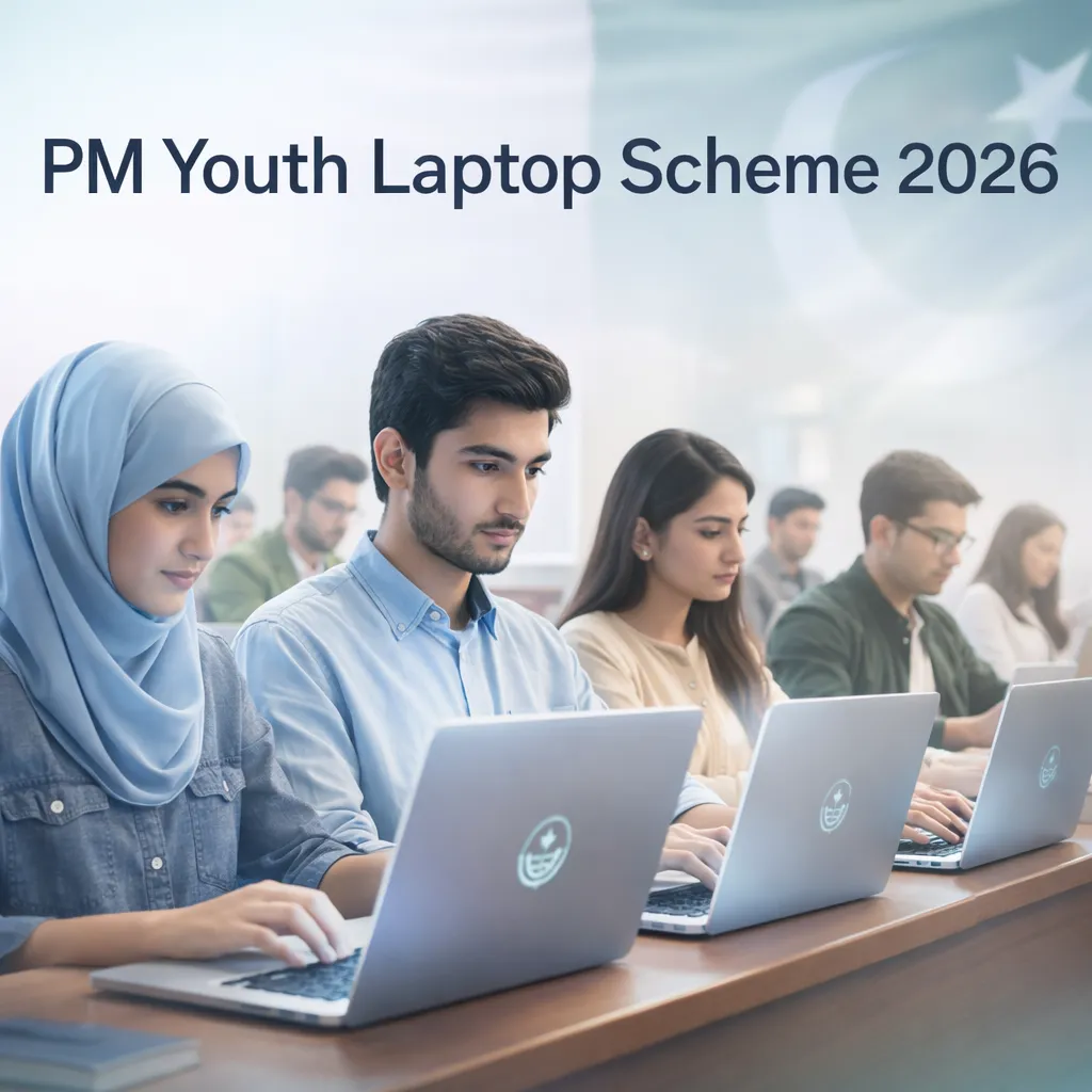 PM Youth Laptop Scheme 2026 — HEC Online Apply Guide 1 pm youth laptop scheme 2026 hec online apply eligibility public university students pakistan